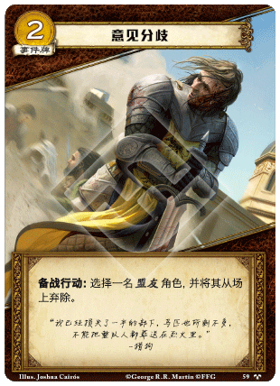 意见分歧